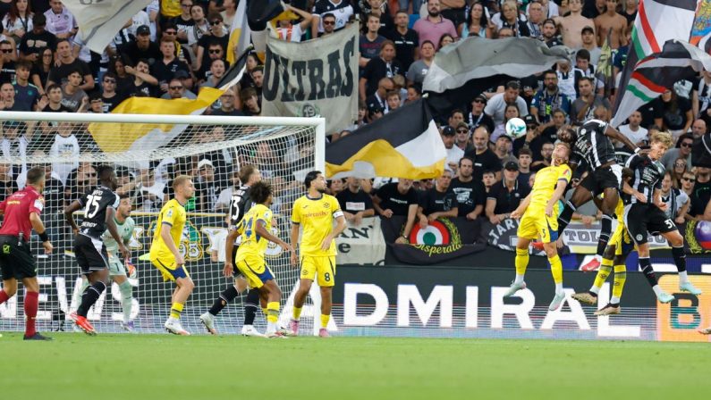 Si apre con un pari il campionato di Udinese e Verona