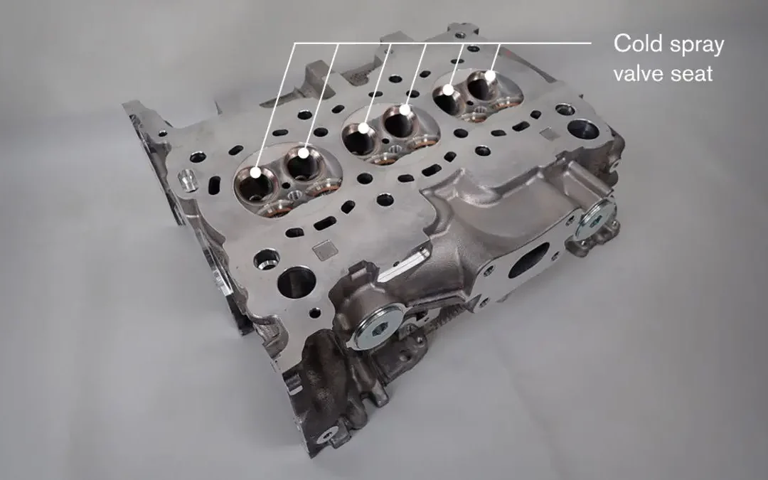 Nissan, prime sedi valvole realizzate con tecnologia cold spray
