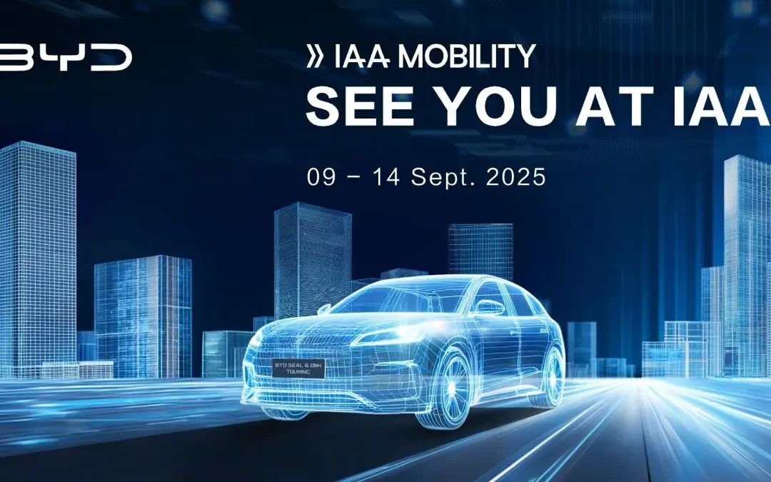 BYD, anteprima mondiale all’IAA Mobility della nuova SEAL 6 DM-i TouriNG
