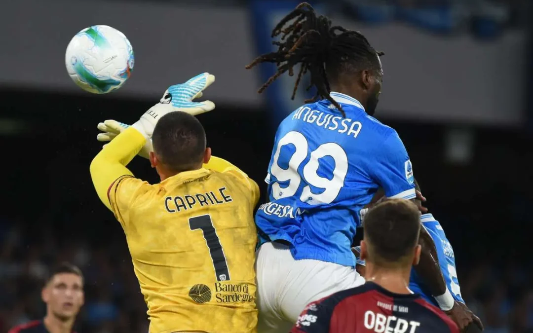 Napoli-Cagliari 1-0, decide Anguissa all’ultimo respiro