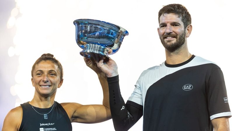 Sara Errani e Andrea Vavassori vincono ancora il doppio misto agli Us Open