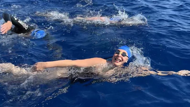 La vibonese Federica, la traversata dello Stretto e la borsa di studio per i bambini