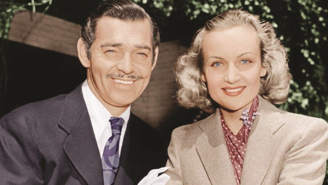 Carole Lombard insieme a Clark Gable