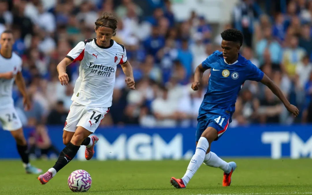 Il Milan crolla per 4-1 contro il Chelsea, debutto per Modric