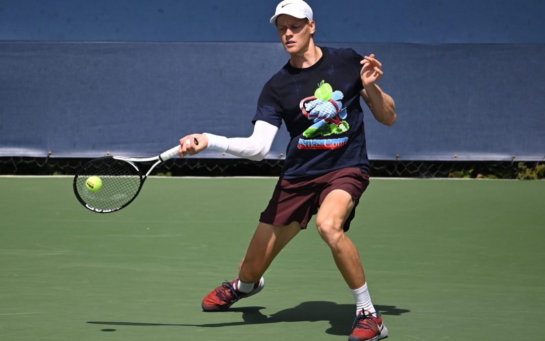 Sinner pronto all’esordio agli Us Open, eliminata la Cocciaretto