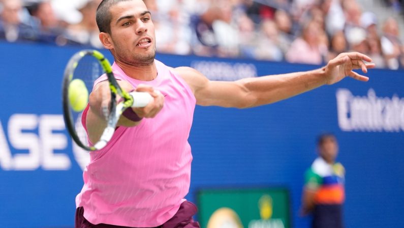 Us Open, troppo Alcaraz per Darderi. Eliminata anche Paolini