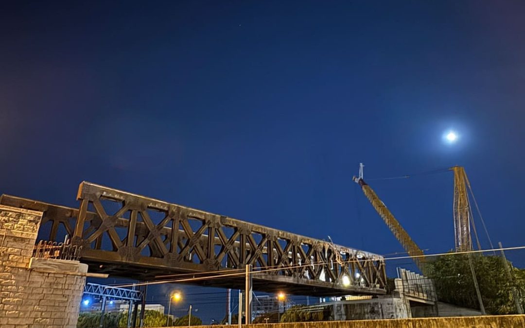 Sostituito un vecchio ponte ferroviario a Bari, Ciliento “Guardiamo al futuro”
