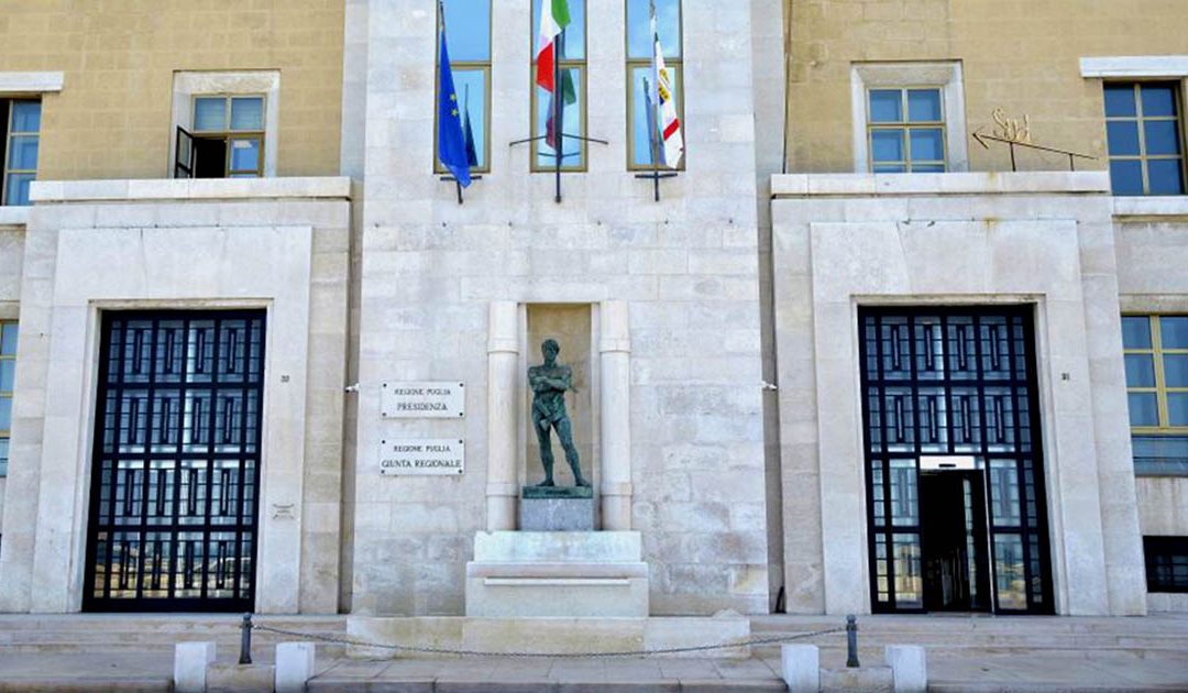 La sede della Regione Puglia
