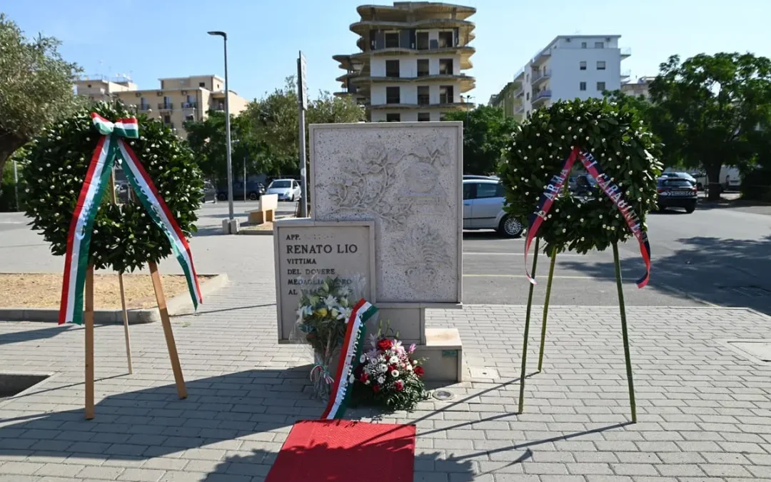 34 anni fa l’uccisione del Carabiniere Renato Lio, la commemorazione a Soverato e Satriano