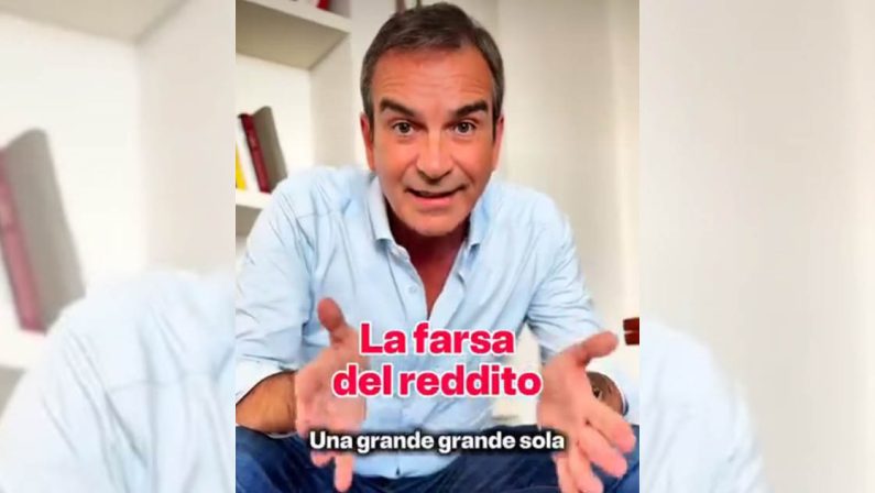 Regionali in Calabria, Occhiuto attacca Tridico: «Reddito di dignità una grande sola»