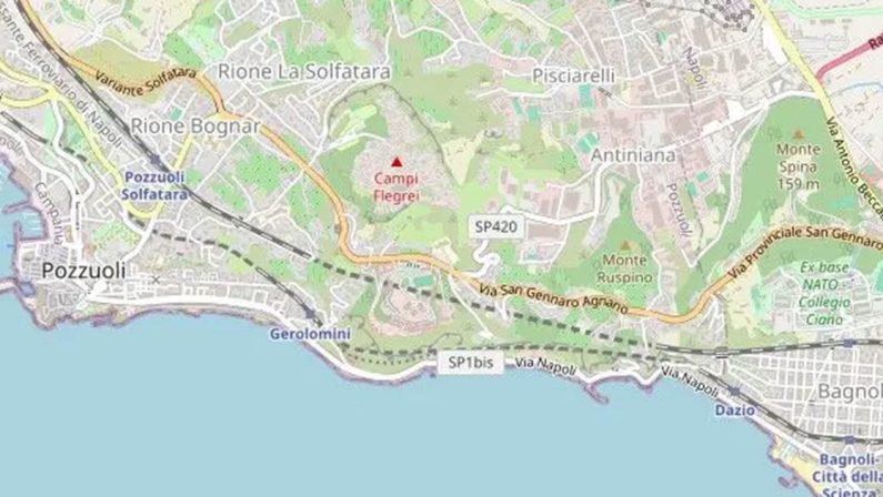 Sciame sismico nei Campi Flegrei, 7 scosse in 36 ore