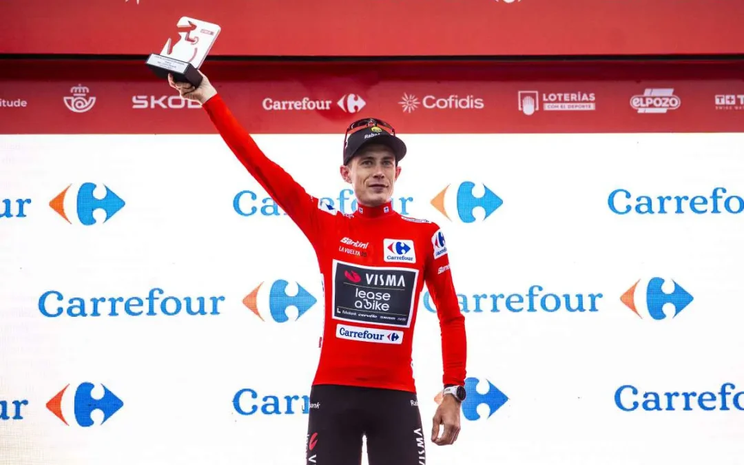 Alla Vuelta Vine vince la 10^ tappa, Vingegaard torna in rosso