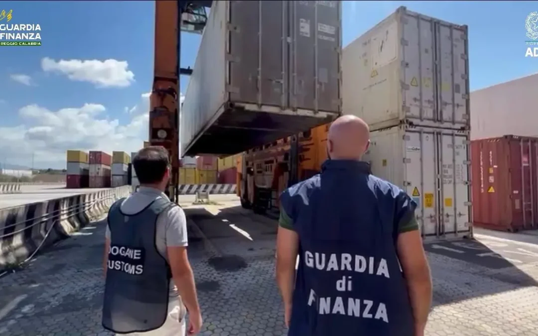 Sequestrati 288 chili di cocaina nel porto di Gioia Tauro