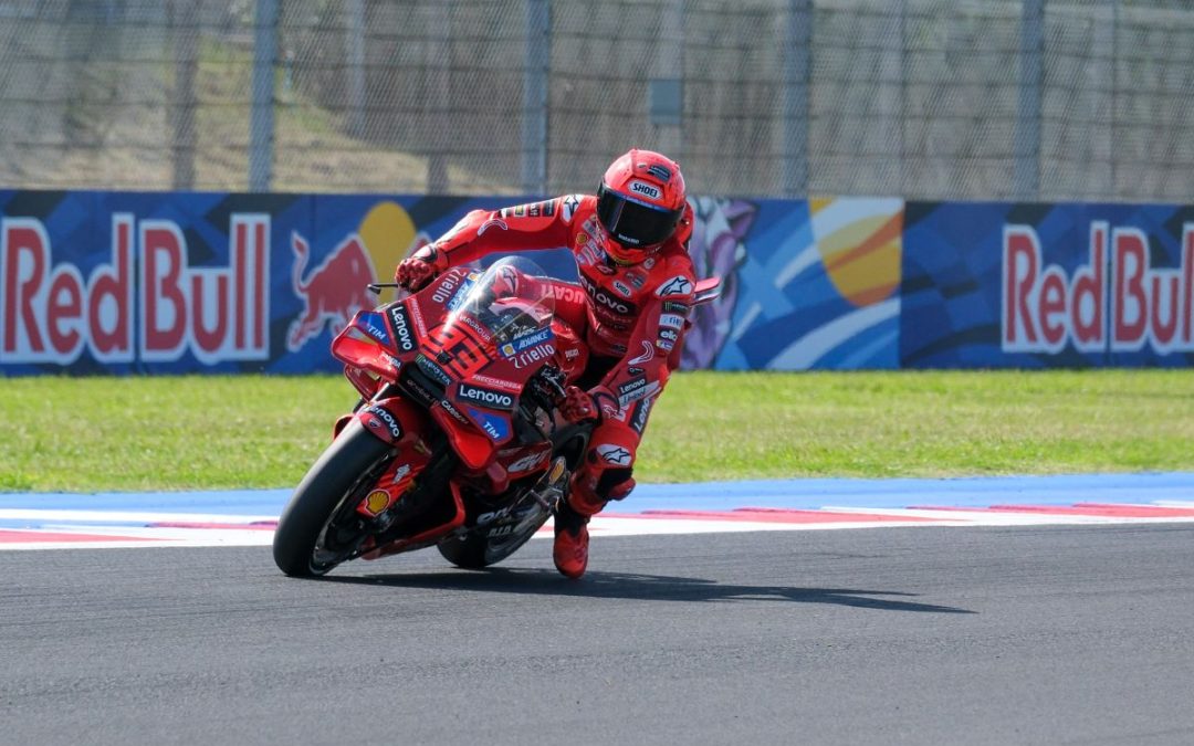Marc Marquez domina Practice a Misano, tre italiani alle sue spalle