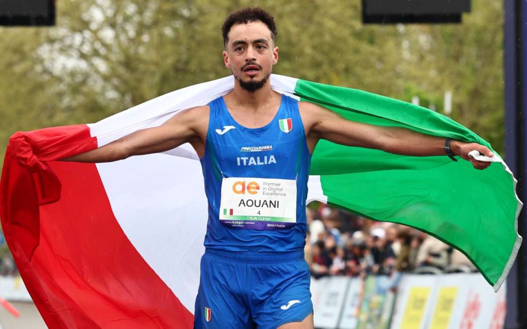 Azzurro Aouani vince il bronzo nella maratona mondiale