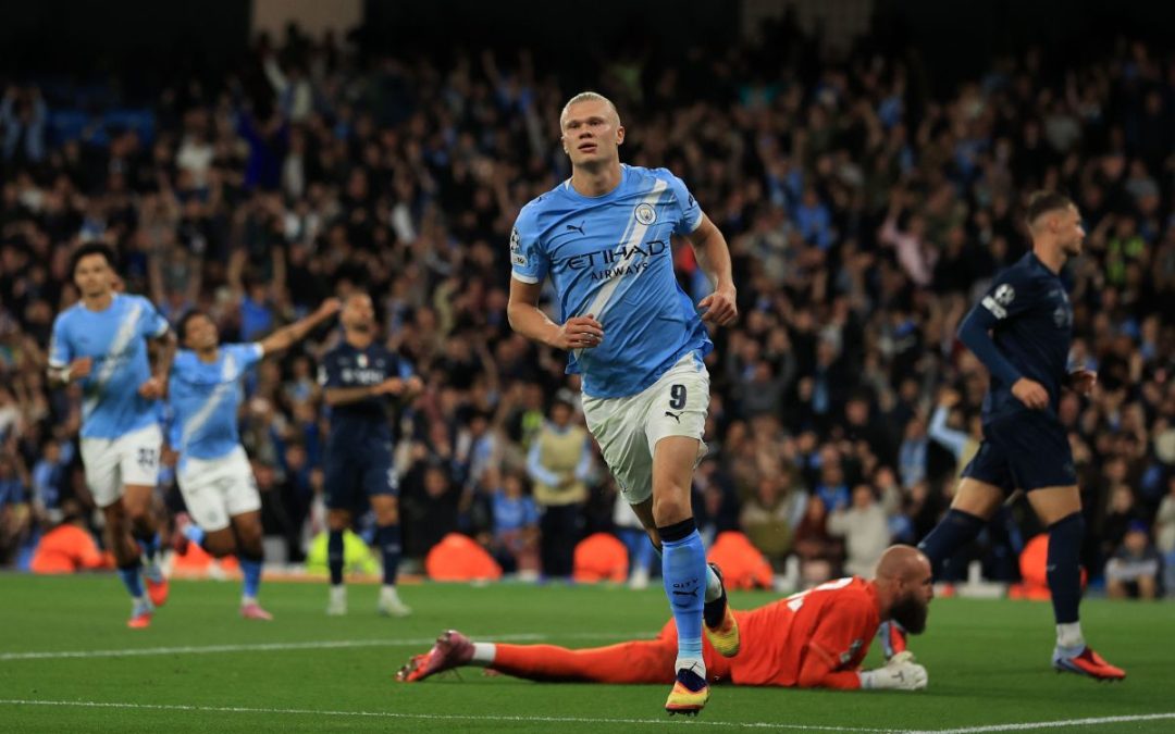Il Napoli piegato da Haaland e Doku, 2-0 per il City