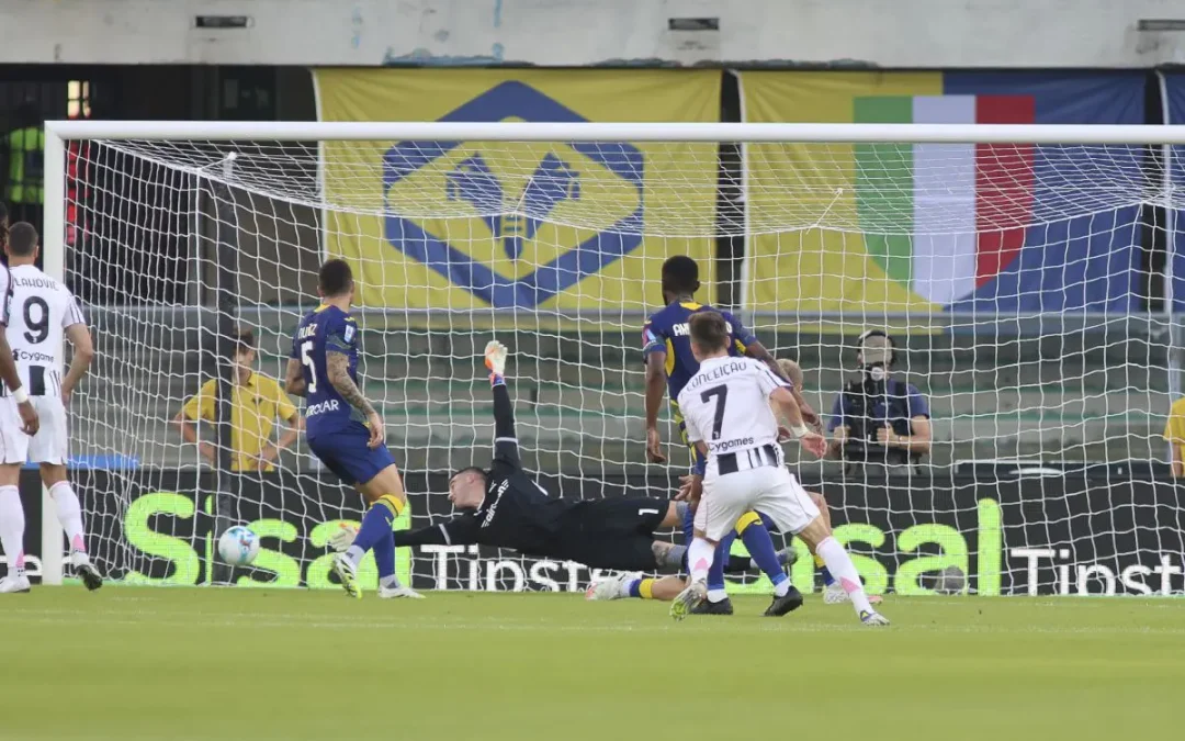 Orban replica a Conceiçao, Verona-Juventus 1-1