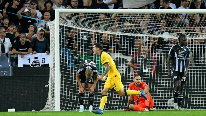 Pulisic trascina il Milan a Udine, i rossoneri vincono 3-0