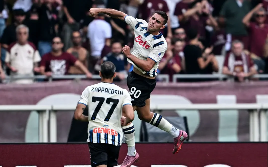 L’Atalanta vince 3-0 a Torino, doppietta per Krstovic