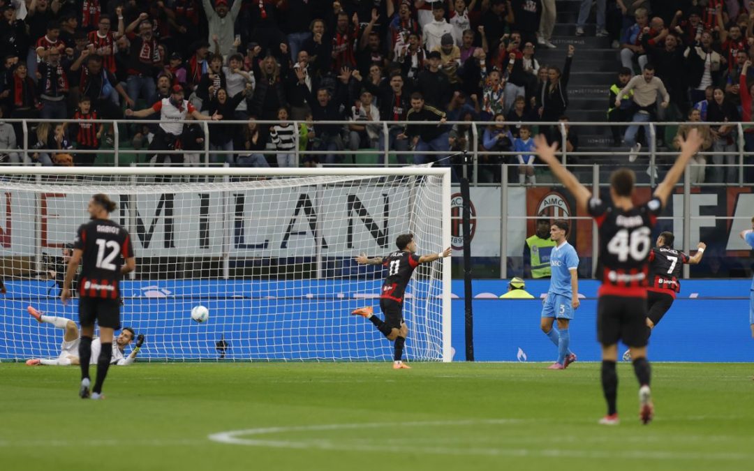 Il big match va al Milan, Napoli sconfitto 2-1