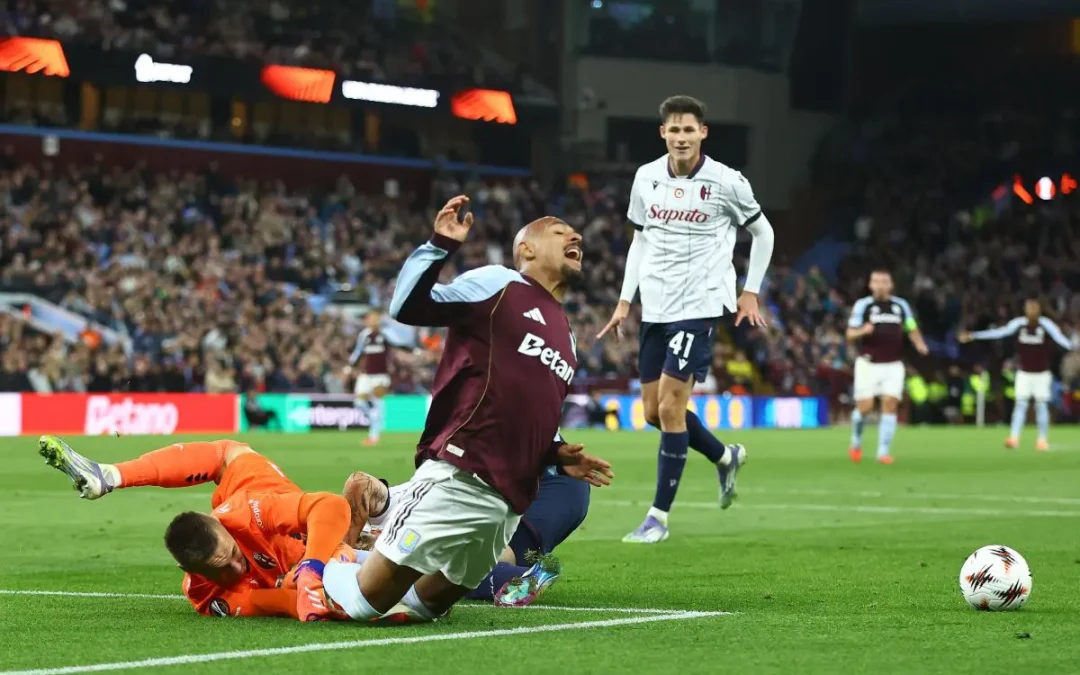 Il Bologna cade al debutto in Europa League, vince l’Aston Villa 1-0