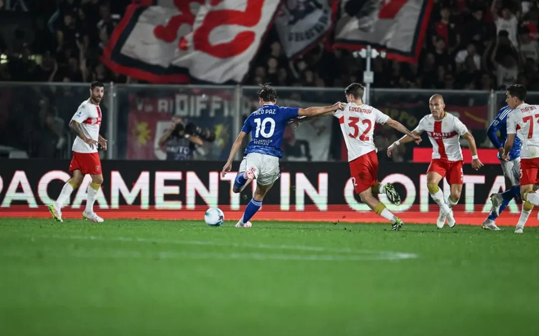 Como-Genoa 1-1, Ekuban risponde a Paz