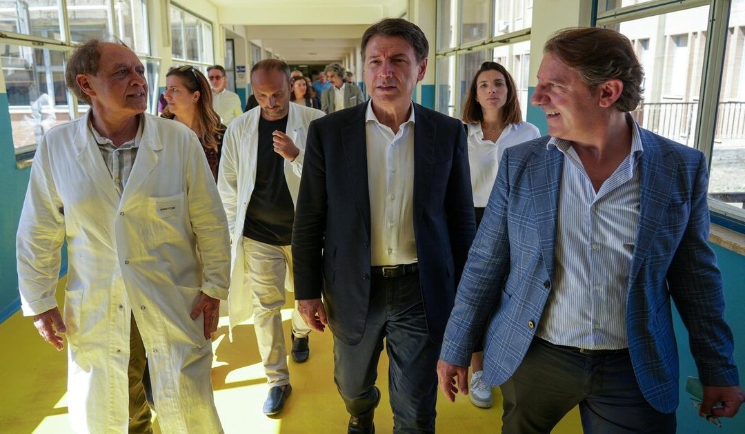 Conte e Tridico a Locri e Arghillà: Periferie, sanità pubblica e giustizia al centro