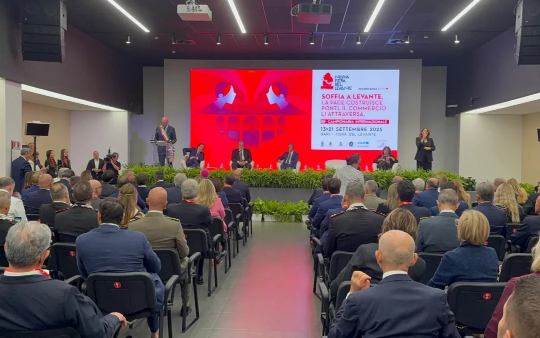 Musumeci inaugura la Fiera del Levante nel giorno dell’addio di Emiliano