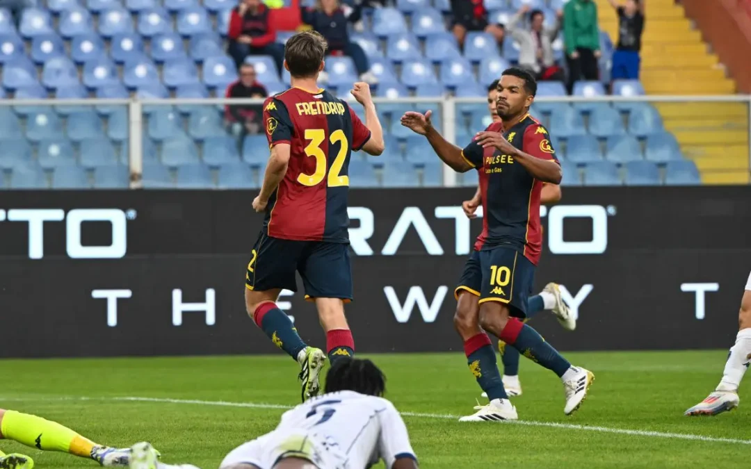 Il Genoa sbriga la pratica Empoli vincendo 3-1 e vola agli ottavi di Coppa Italia