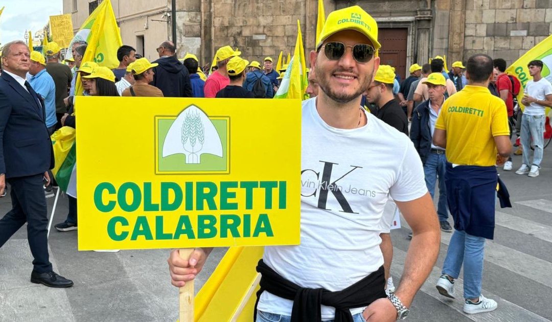 Agricoltori calabresi al corteo di Palermo