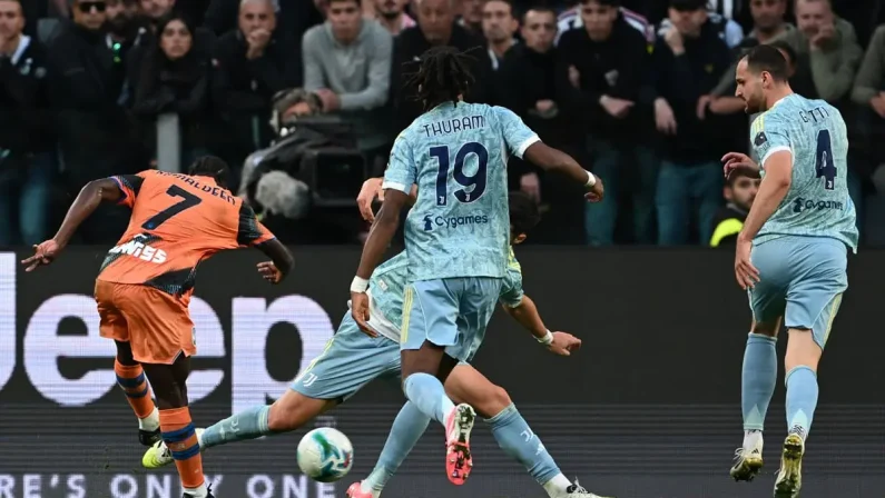 Cabal risponde a Sulemana, 1-1 tra Juventus e Atalanta