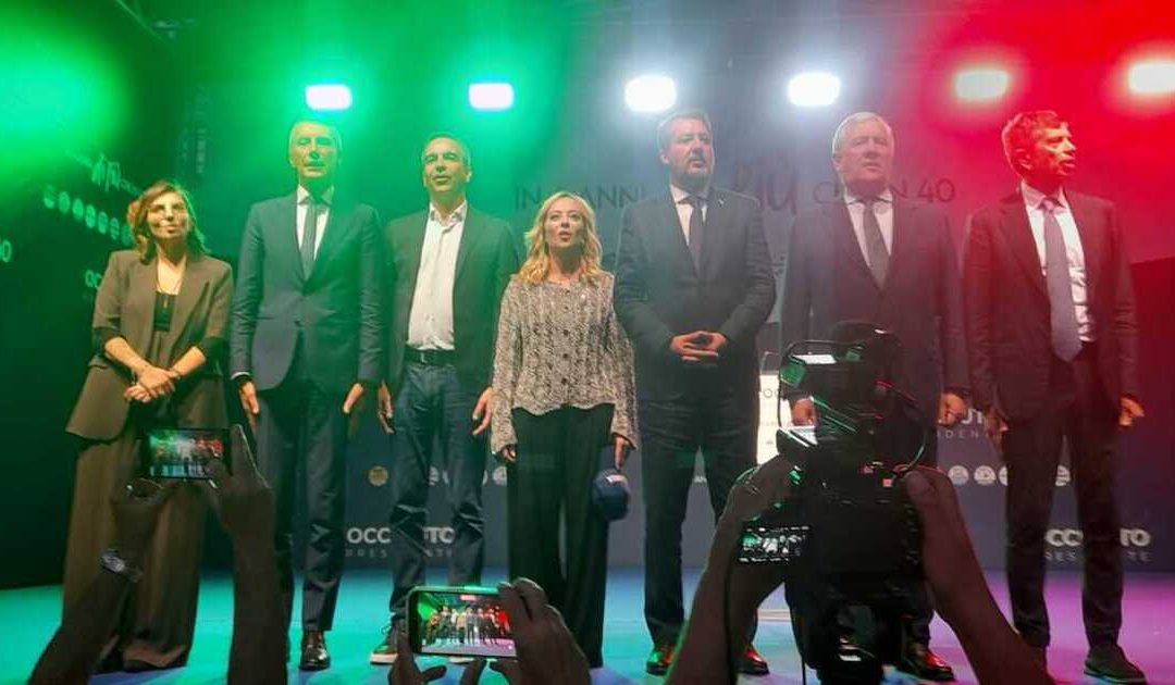 Regionali Calabria, Meloni a Lamezia: «Sanità calabrese fuori dal commissariamento»