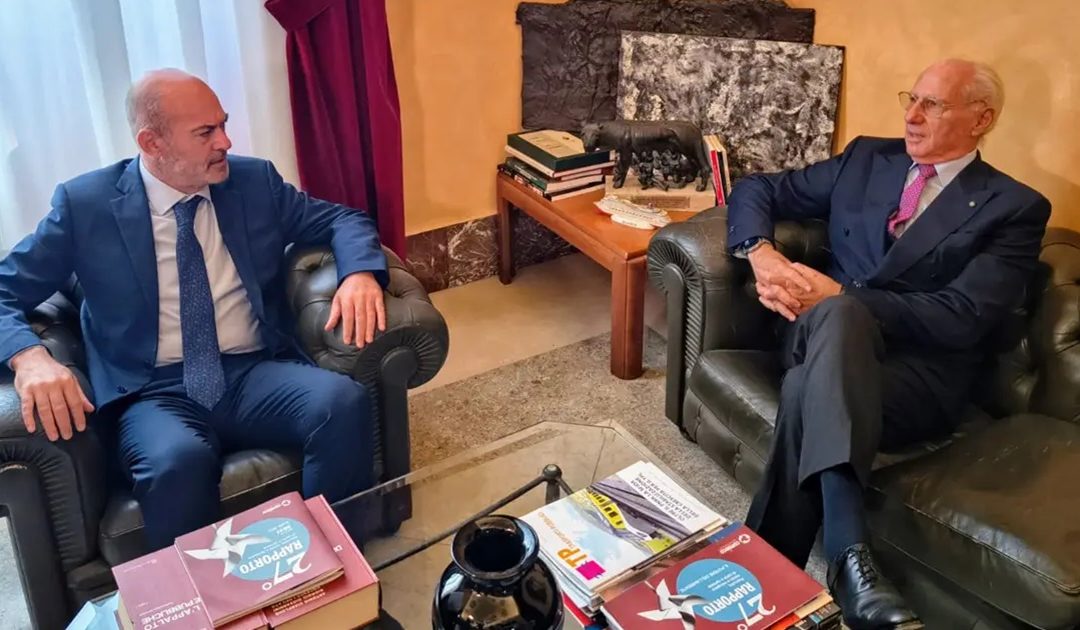 Salvatore Mondello e Pietro Ciucci