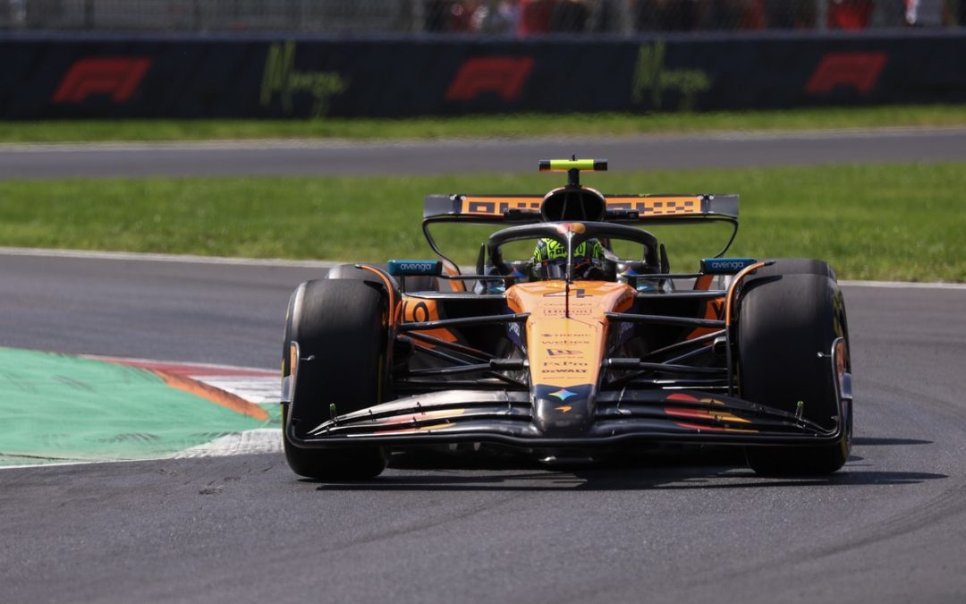 Norris il più veloce nelle libere del GP d’Italia, Leclerc 2°