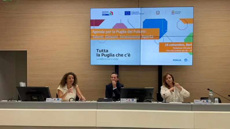 Talenti, giovani e innovazione: la Puglia lancia la propria Agenda