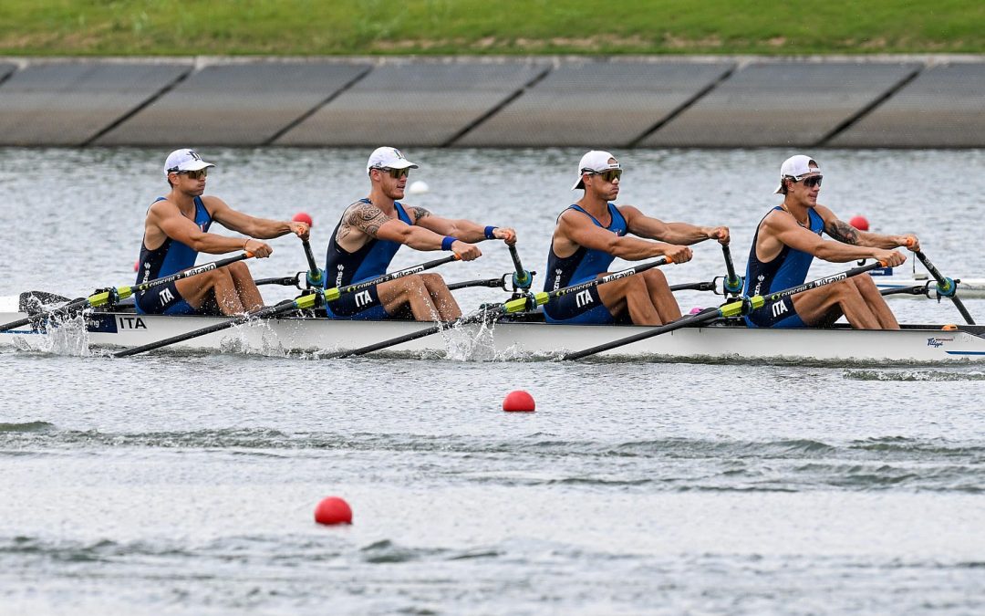 Mondiali canottaggio, l’Italia è medaglia d’oro nel quattro di coppia