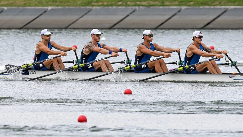 Mondiali canottaggio, l’Italia è medaglia d’oro nel quattro di coppia