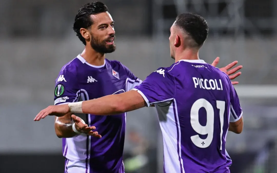 Piccoli e Ndour gol, Fiorentina-Sigma Olomouc 2-0