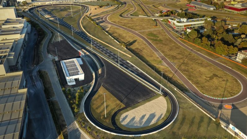 Ferrari e-Vortex, il nuovo circuito di collaudo a Fiorano