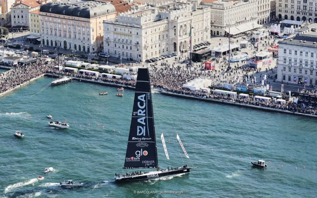 Barcolana, glo e Velo conquistano il podio con Maxi 100 Arca SGR E M07