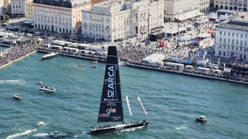 Barcolana, glo e Velo conquistano il podio con Maxi 100 Arca SGR E M07