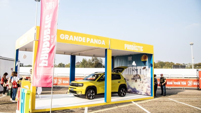 Fiat porta lo spirito Pandastic alla Deejay Ten di Milano