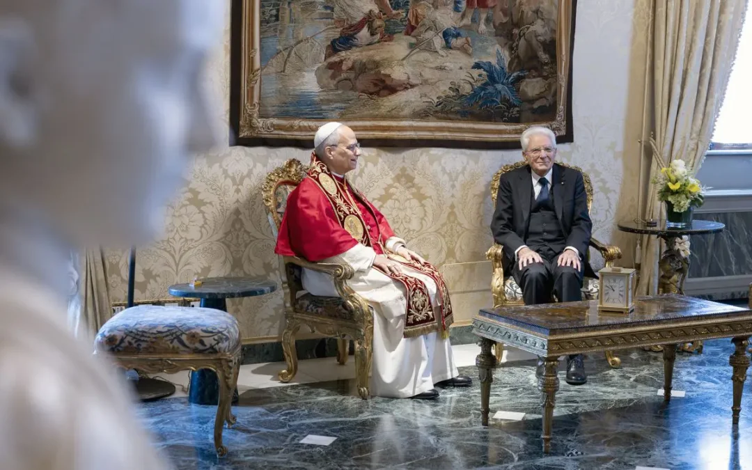 Mattarella riceve il Papa “Tregua a Gaza una scintilla di speranza”