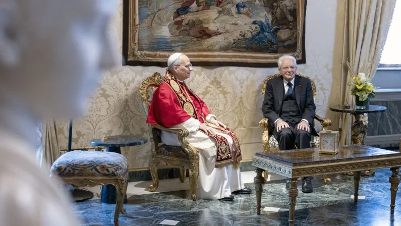 Mattarella riceve il Papa “Tregua a Gaza una scintilla di speranza”