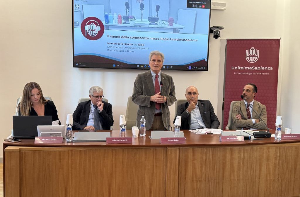 Nasce Radio UnitelmaSapienza, Botta “Proiettati verso il futuro”