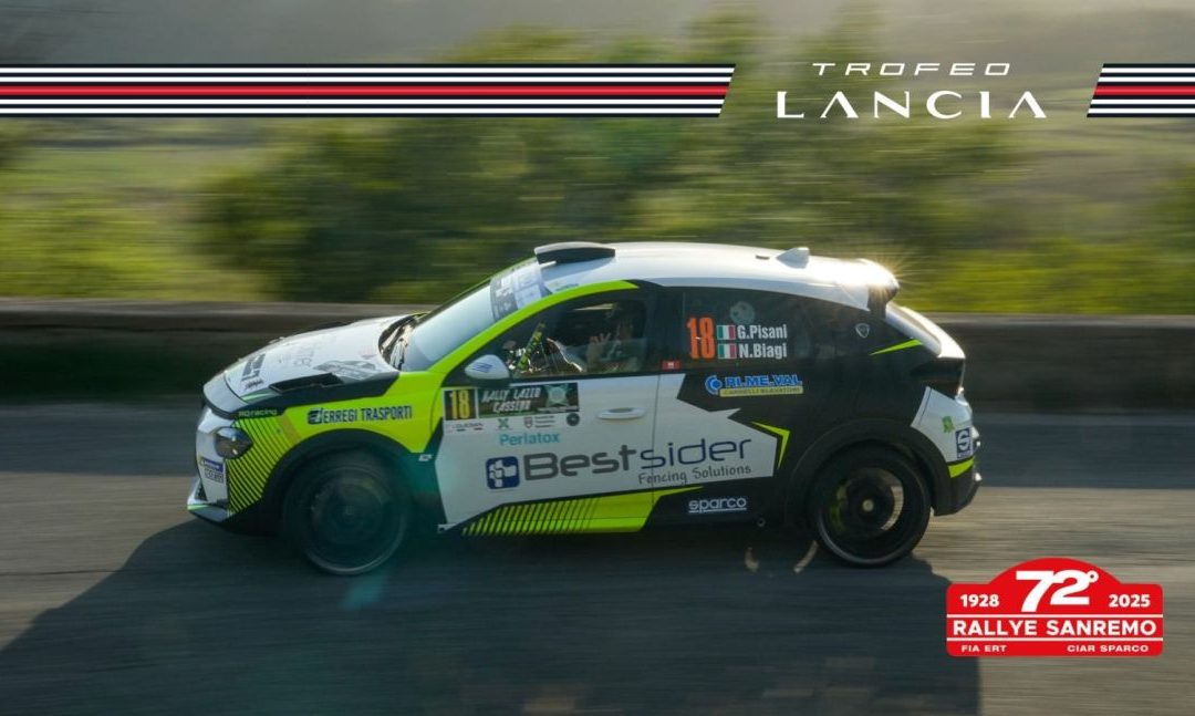 Lancia celebra al Rallye Sanremo una stagione indimenticabile