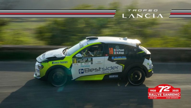Lancia celebra al Rallye Sanremo una stagione indimenticabile
