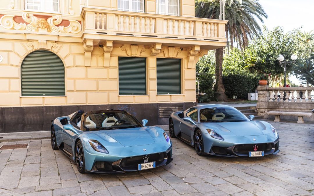 Maserati MCPURA sulle strade della Versilia