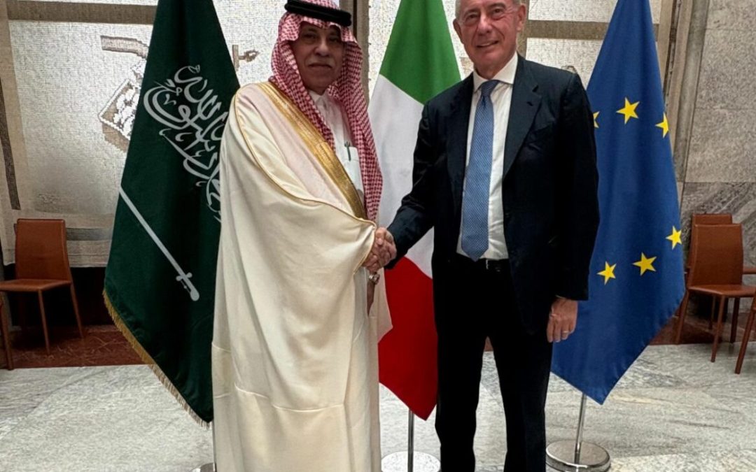 Italia-Arabia Saudita, Urso incontra il ministro del commercio Al-Kassabi