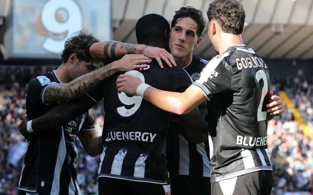 Prima gioia casalinga per l’Udinese, 3-2 al Lecce